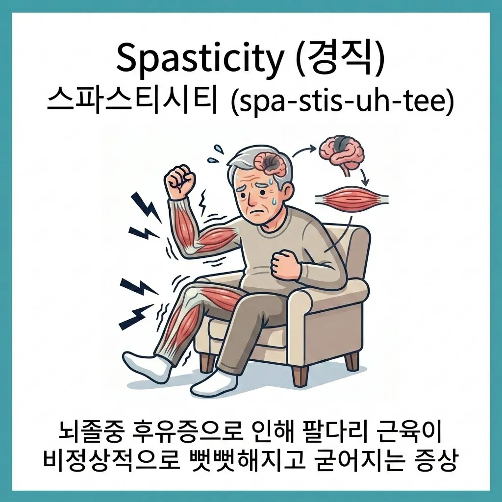spasticity (경직) 설명 이미지